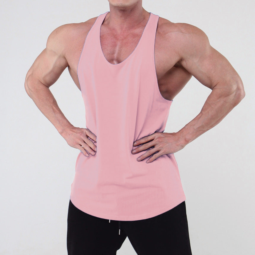 Solid Color Vest For Men Loose Fashion Brand Summer