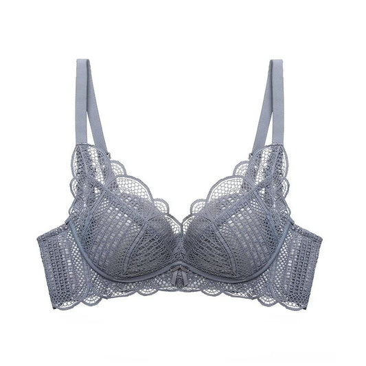 Women's Small Chest Thickening Bra Without Steel Ring Adjustable Type 3 4 Wen Bra