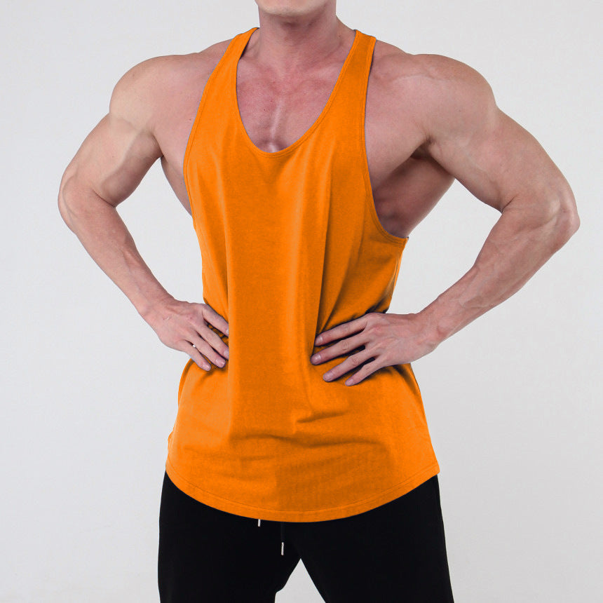 Solid Color Vest For Men Loose Fashion Brand Summer