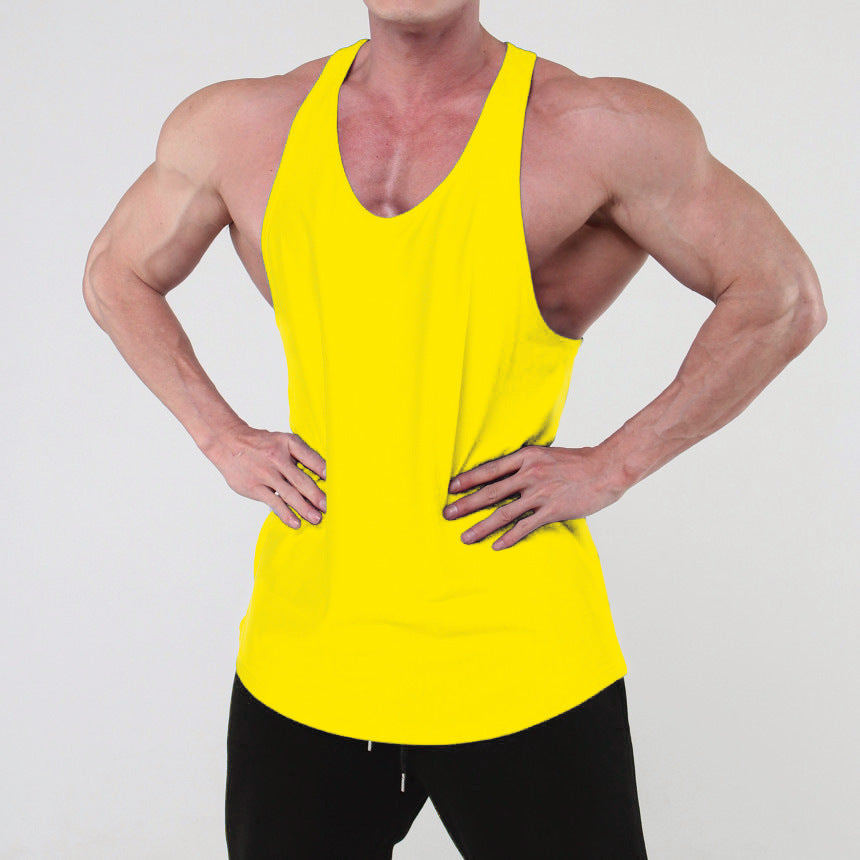 Solid Color Vest For Men Loose Fashion Brand Summer