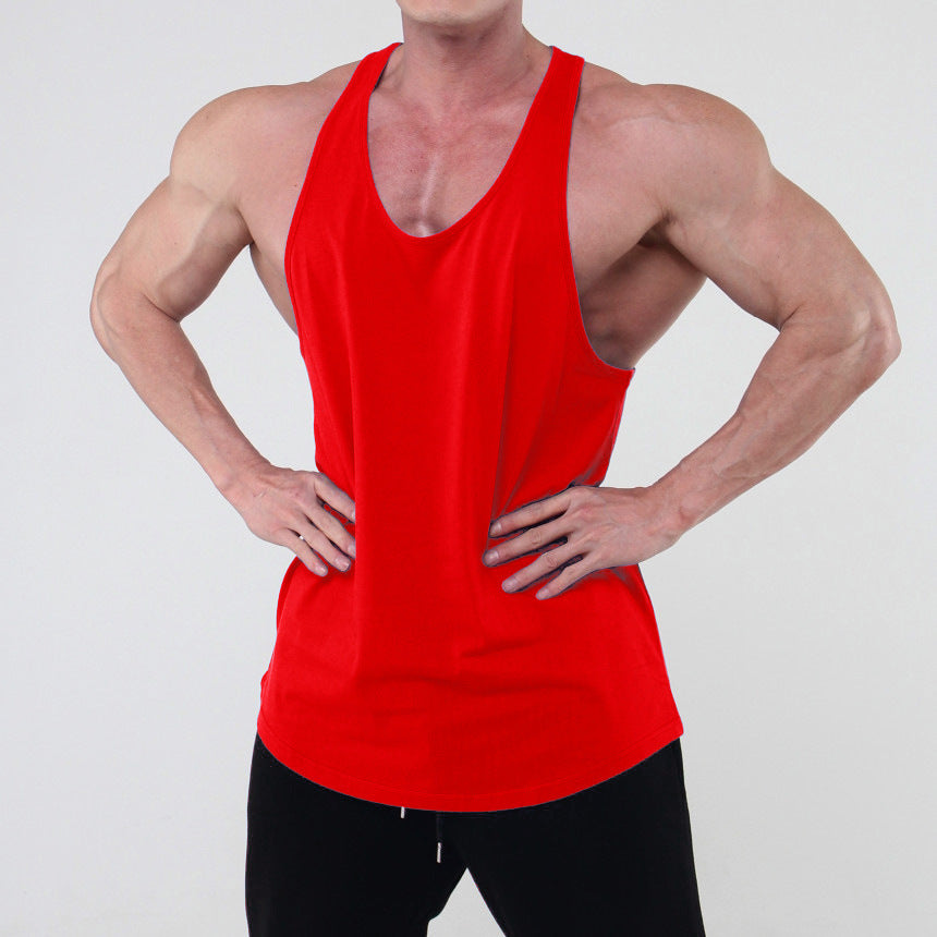 Solid Color Vest For Men Loose Fashion Brand Summer