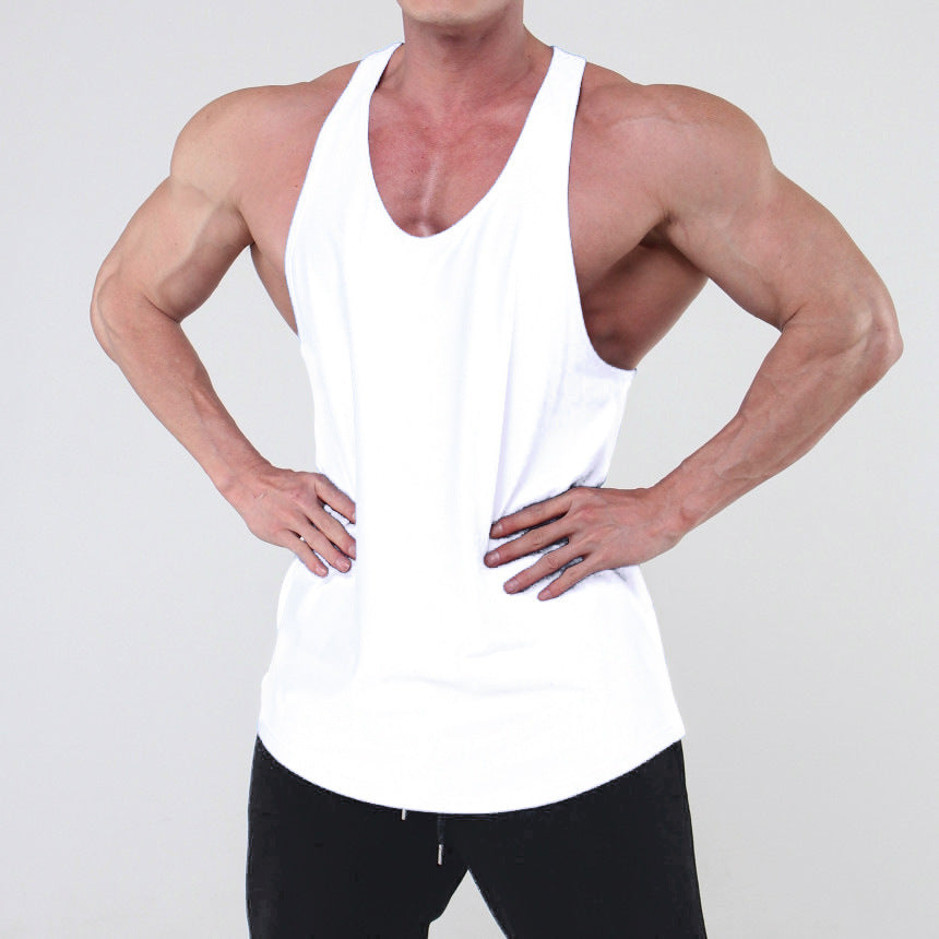 Solid Color Vest For Men Loose Fashion Brand Summer