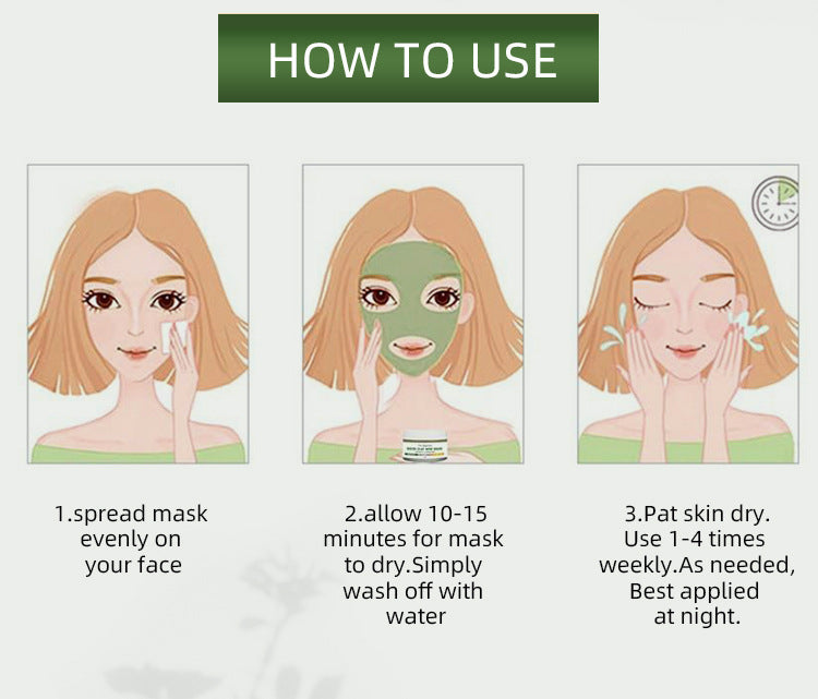 Tea Tree Mud Pore Cleaning Daub-type Mud Mask