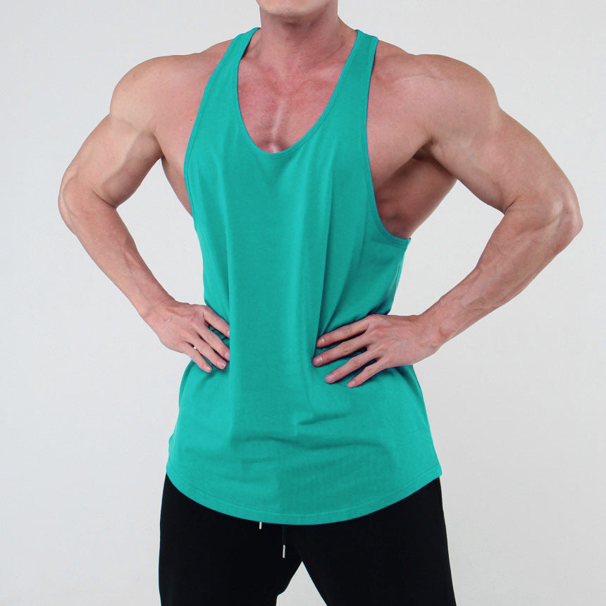 Solid Color Vest For Men Loose Fashion Brand Summer